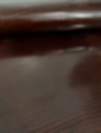 Lizard Skin Leather Brown Glazed Color Back Cut