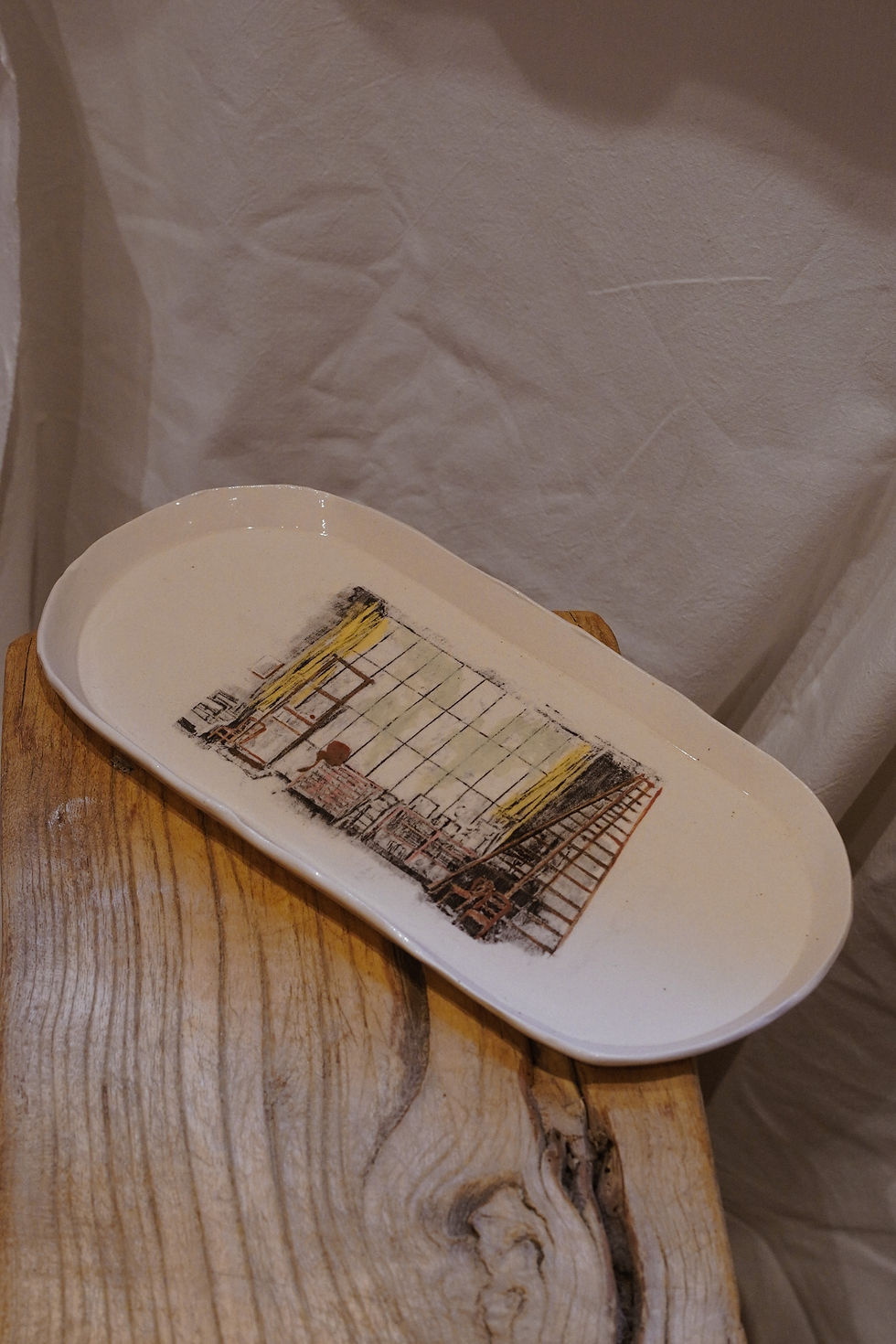 Grand Plat "Atelier Cézanne"