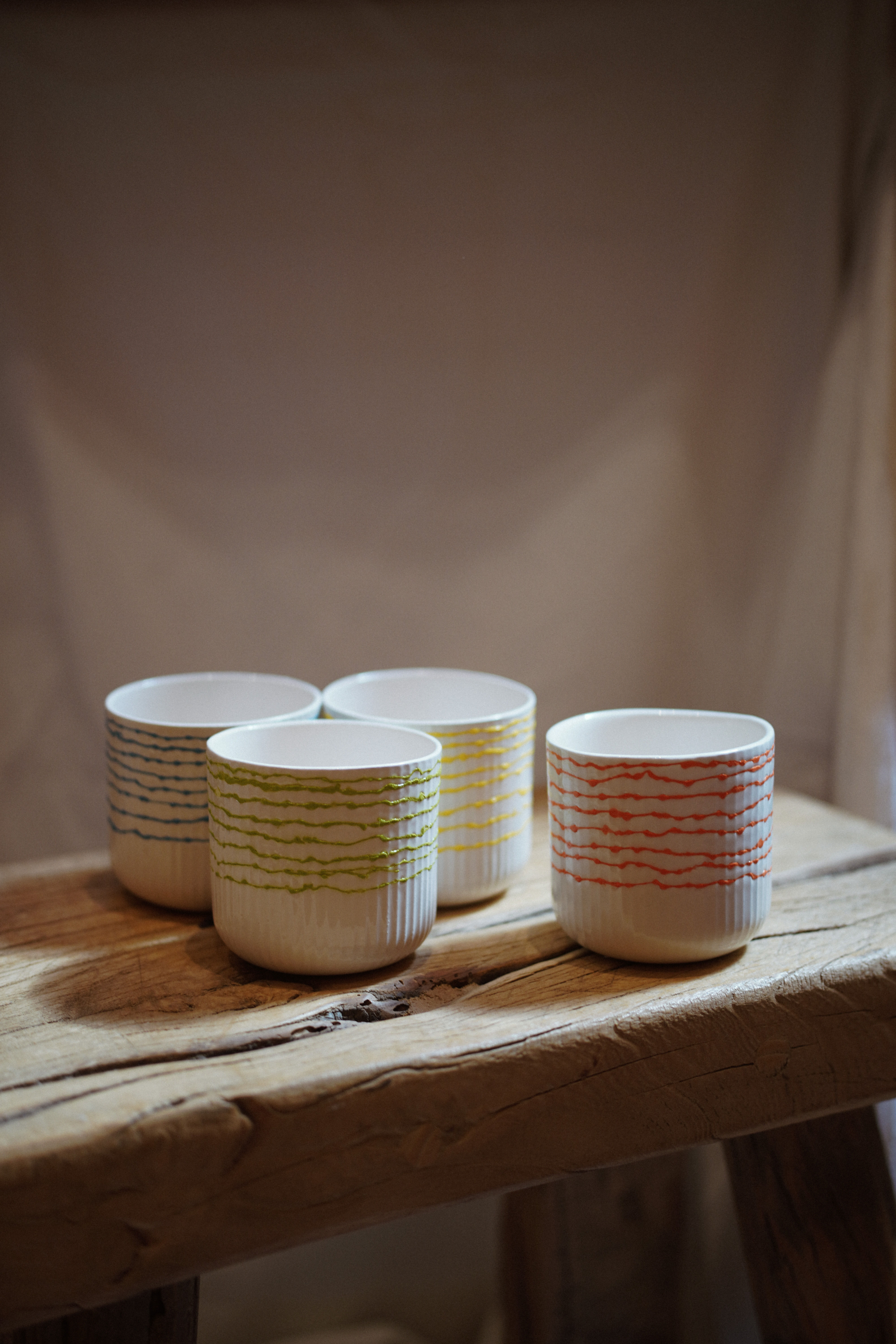 Tasse "Traits Colorés"