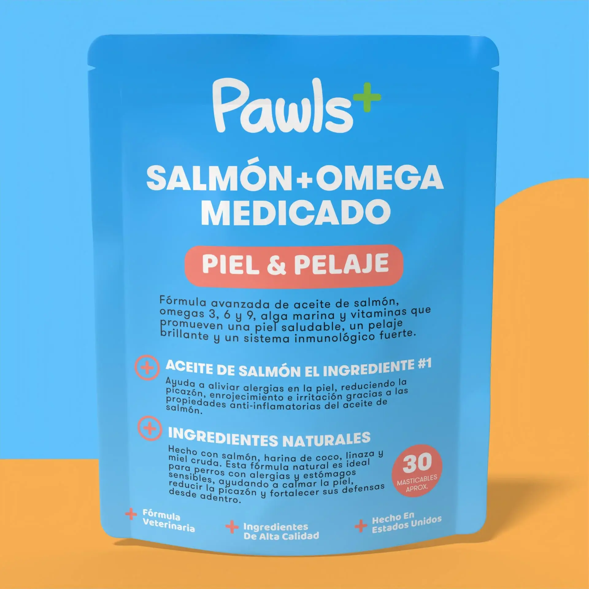 Salmon + Omega Chews