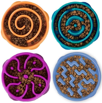 Slow Feeder Large Orange