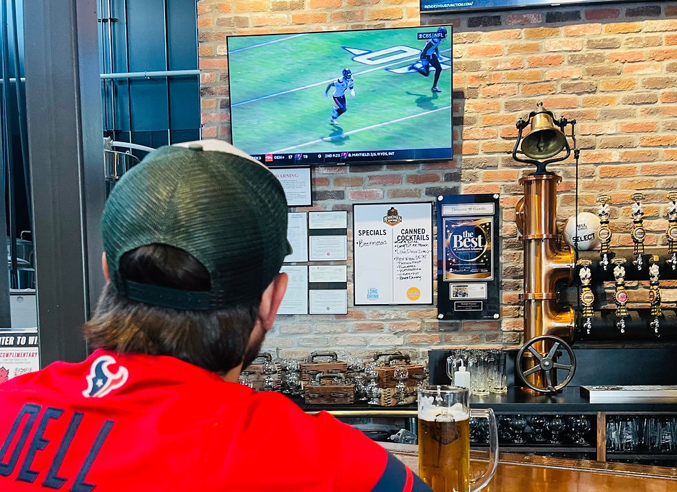 $4 Beer Specials - NFL Sunday/Monday Ticket