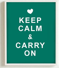 Keep Calm Poster