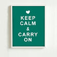 Keep Calm Poster