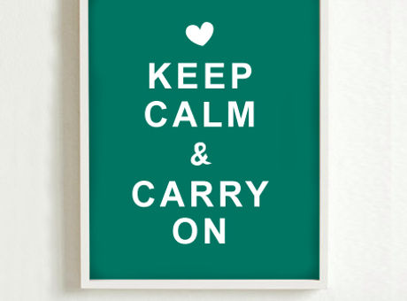 Keep Calm Poster