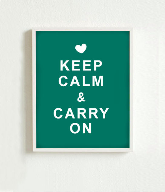 Keep Calm Poster