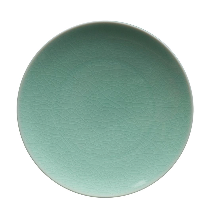 Show Plate (Blue Lagoon Crackle)