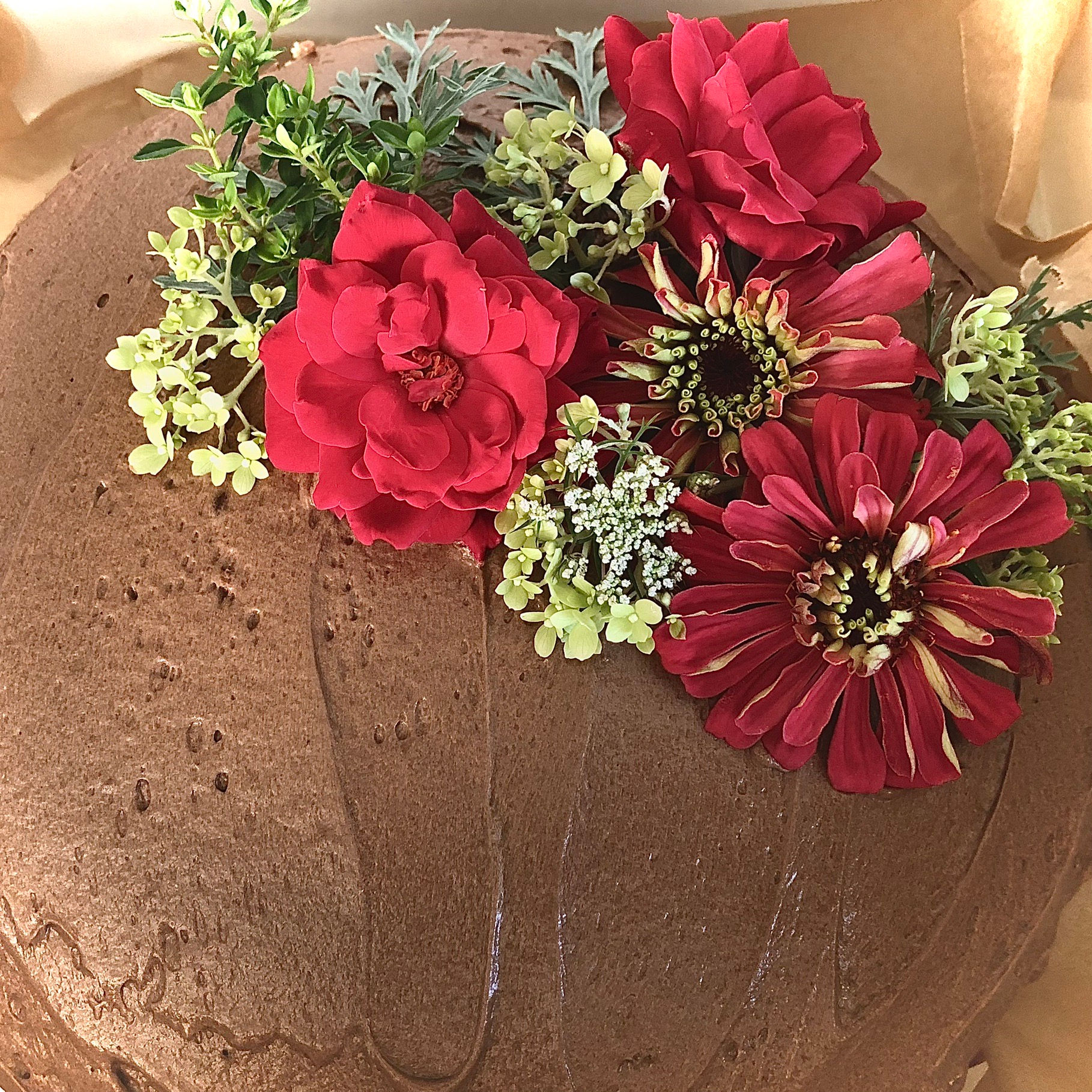 Smith Island Vanilla w/ Chocolate Cream Cheese Buttercream