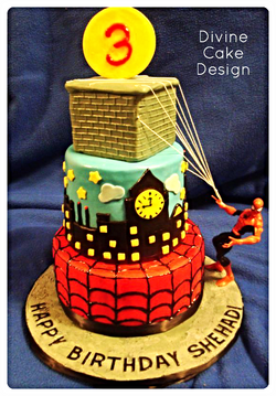 Spiderman with 3 Tier Web