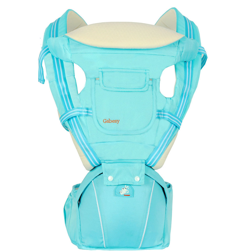 Thumbnail: Breathable Multi-Functional Baby Carrier and Waist Seat