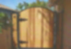 Wood and Iron Gate