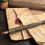 Thumbnail: Handcarved wooden calligraphy ink dip pen magic wand with quartz crystal