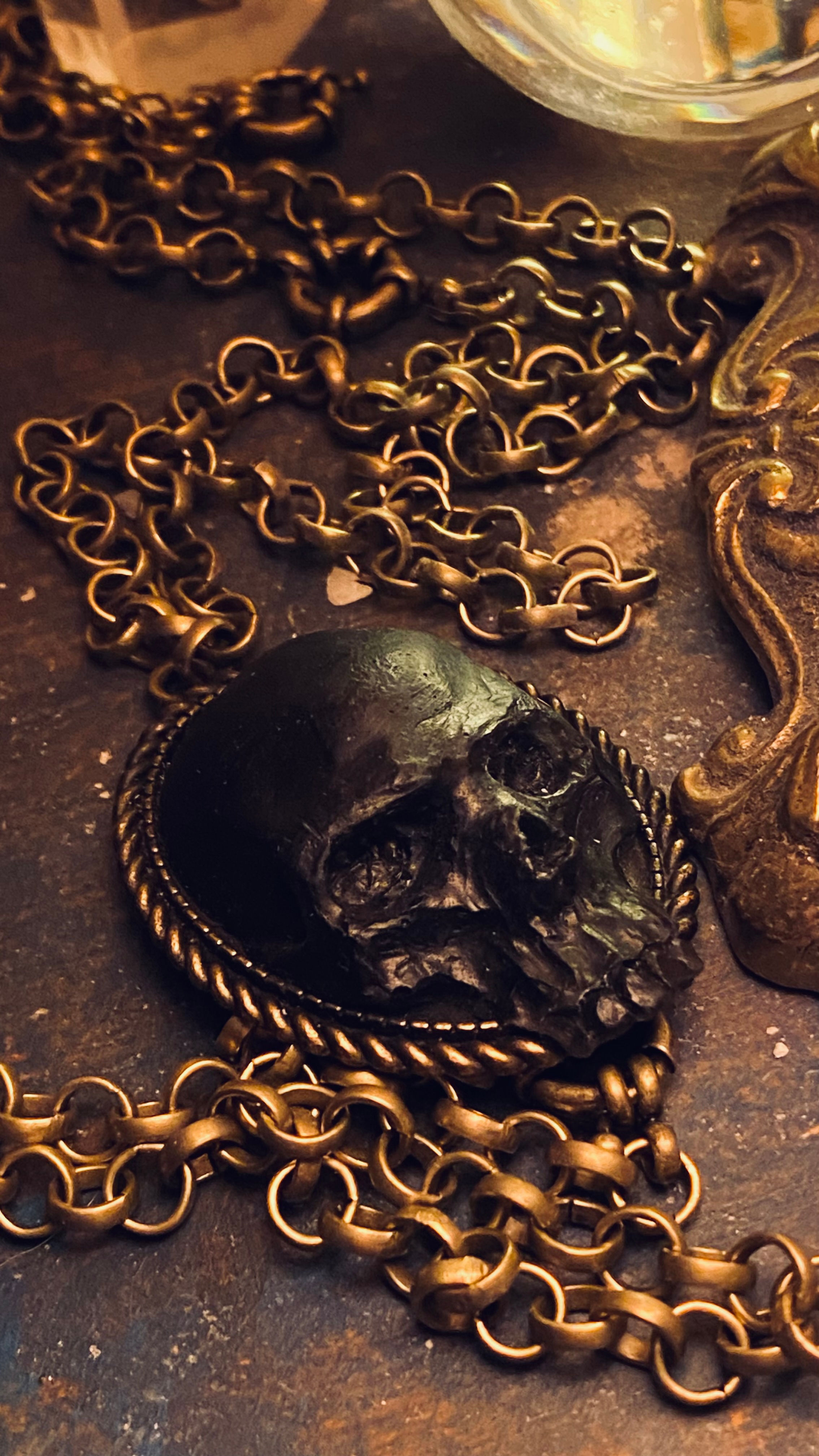 Memento Mori necklace VI