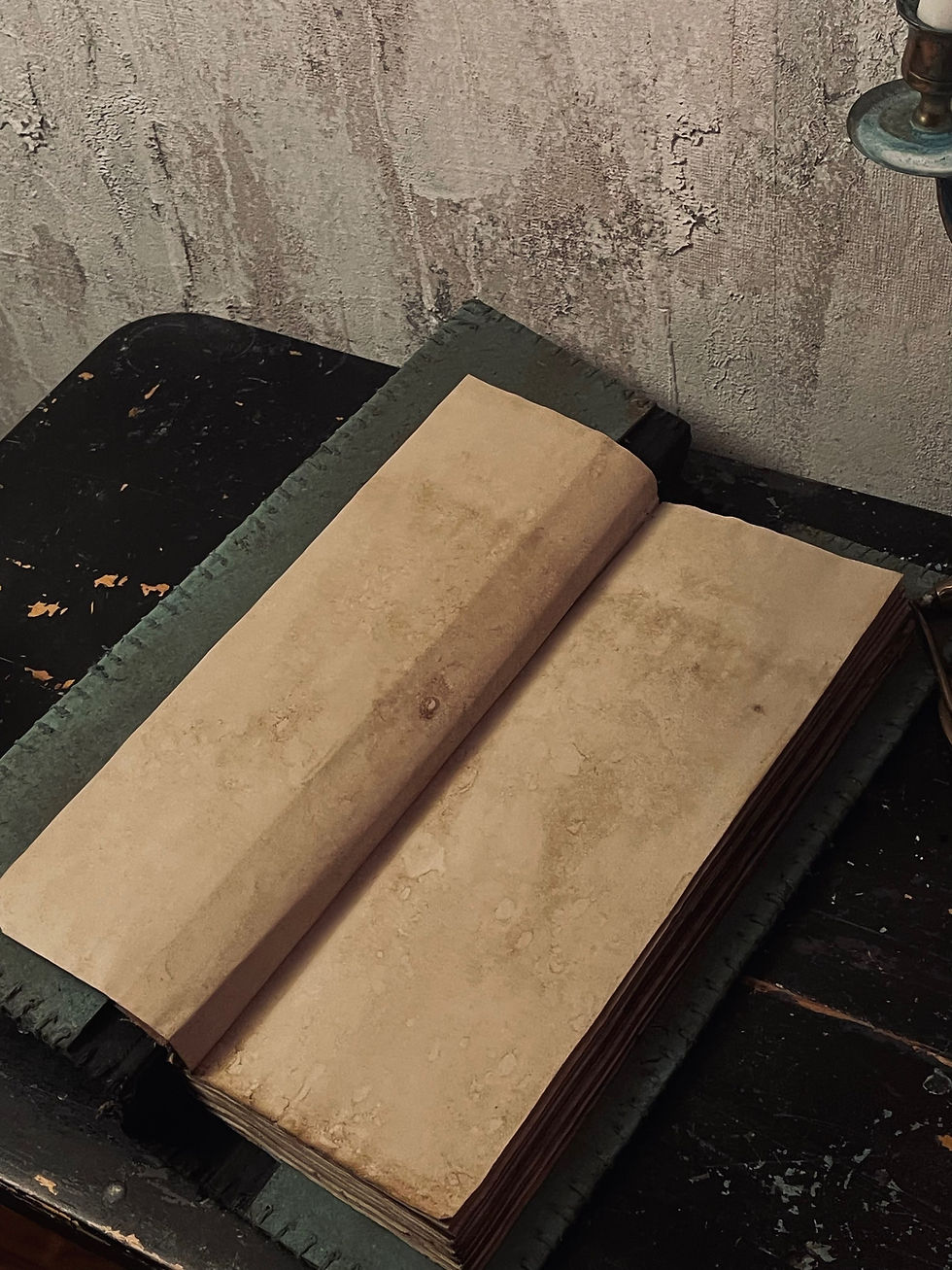 Thumbnail: Grimoire / Book of Shadows Manz