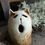 Thumbnail: grimmalkin cold porcelaine sculpture cat ghost