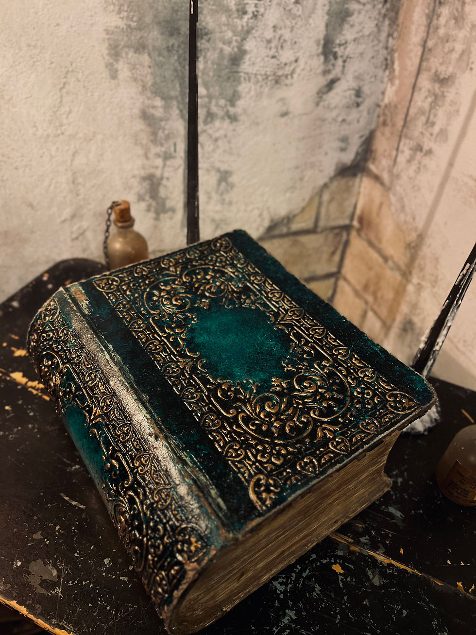 Thumbnail: Book box/chest Emerald IV (journal not included)