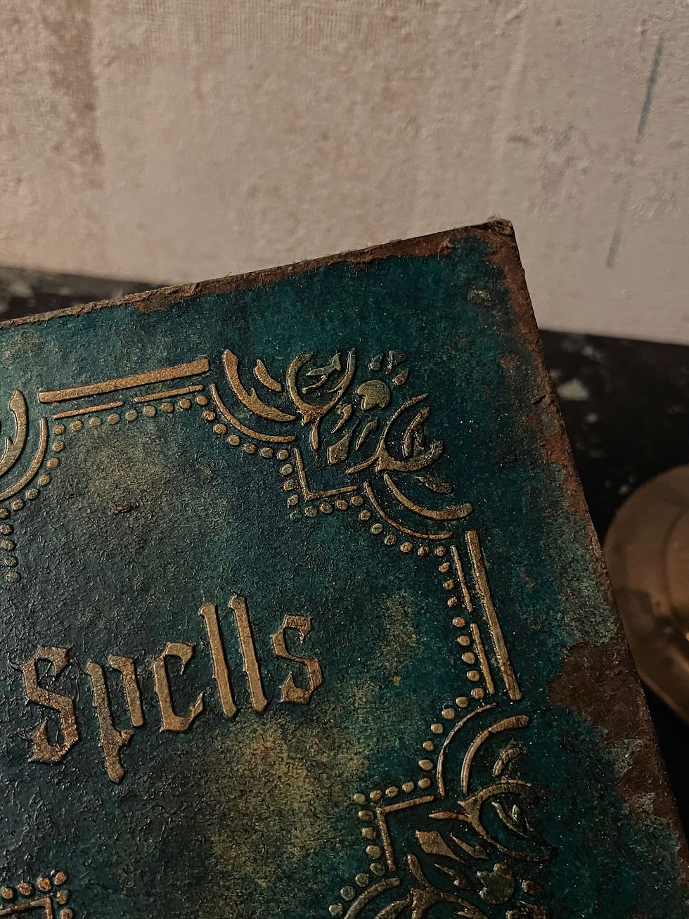 Thumbnail: Grimoire / Book of Shadows  Emerald