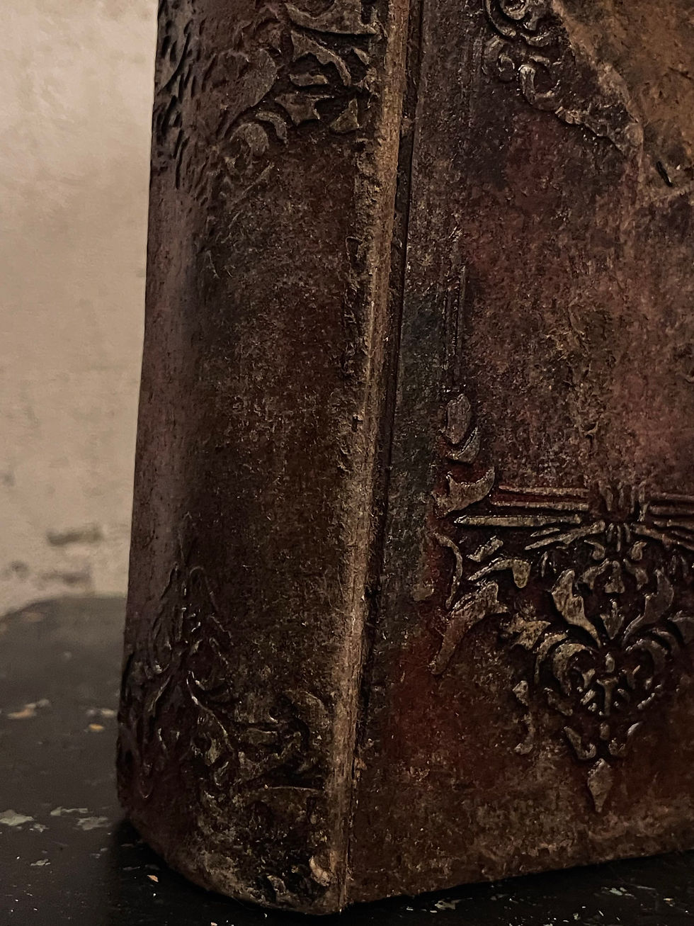 Thumbnail: handmade grimoire journal book of shadows