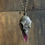 Thumbnail: Crow skull necklace Amethyst