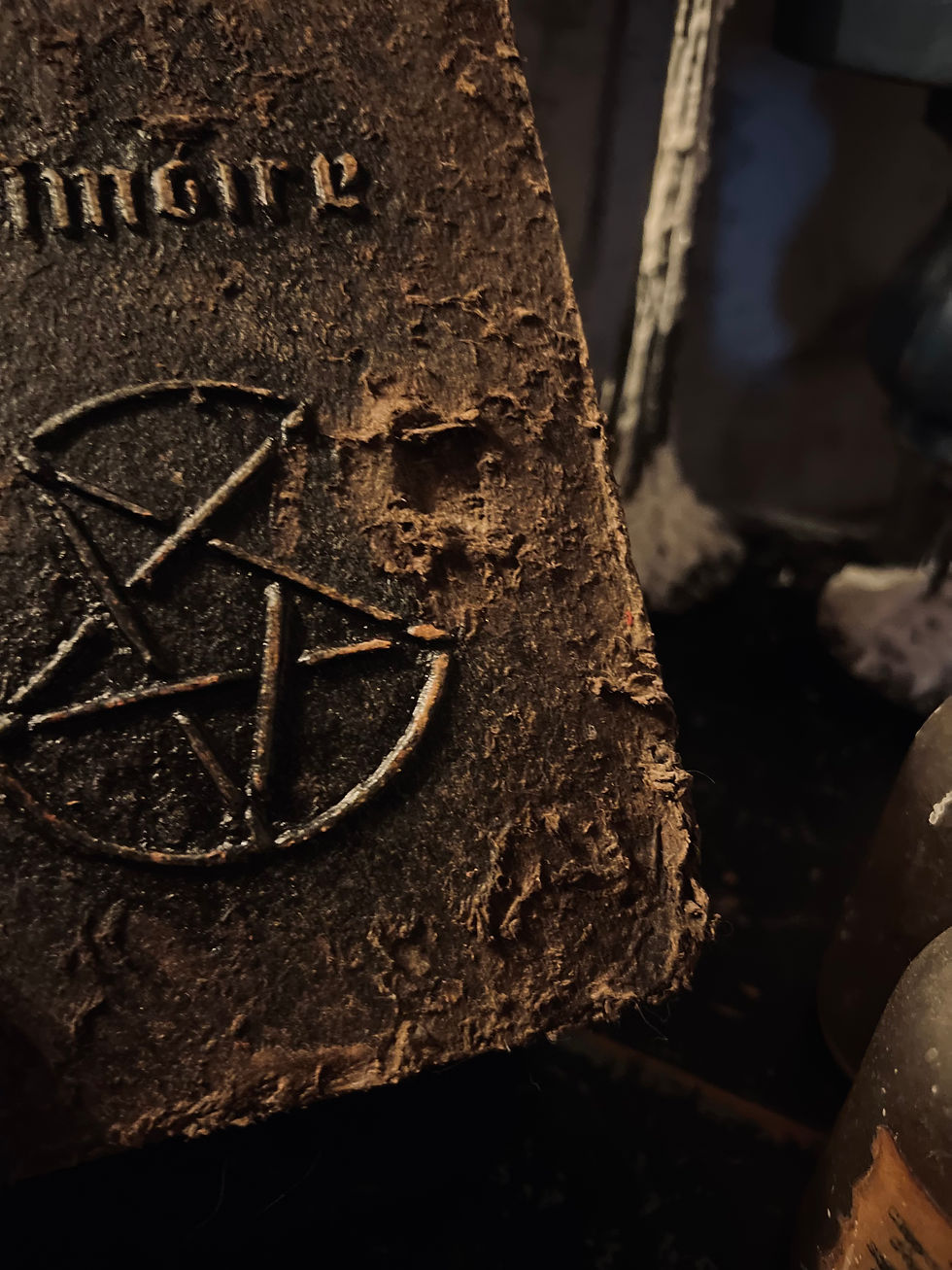 Thumbnail: Grimoire/ Book of Shadows Pentacle II