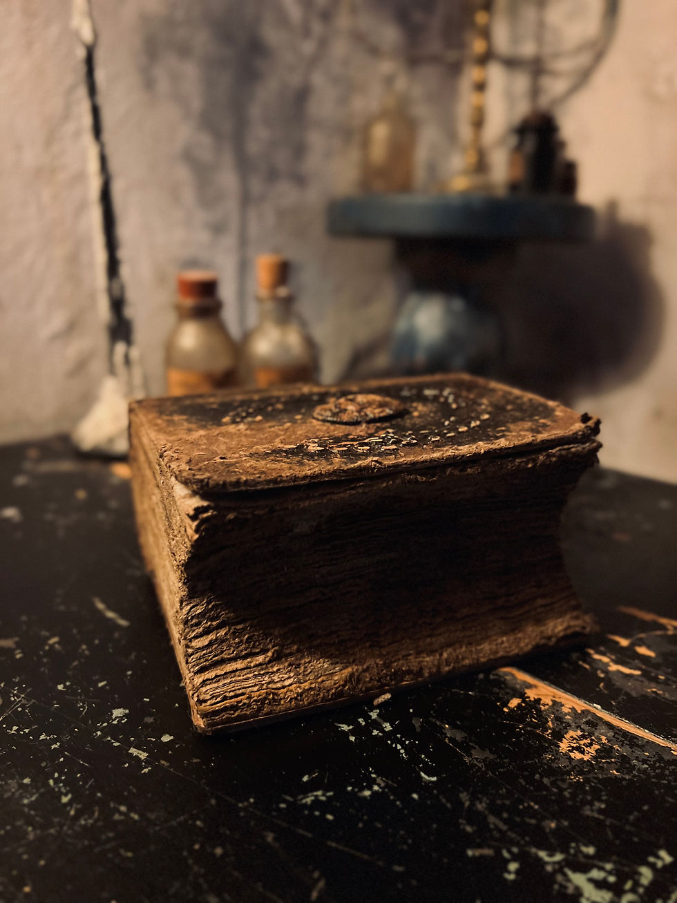 Thumbnail: Grimoire/ Book of Shadows Gardon