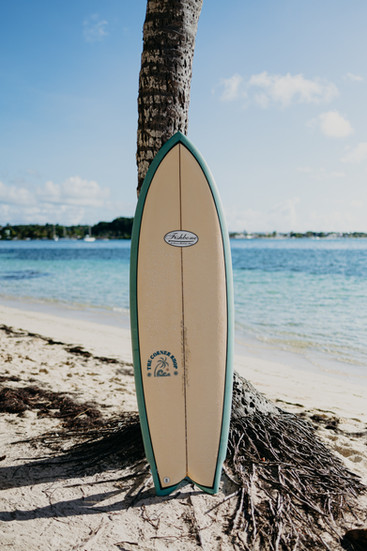 Twin fish location shortboard