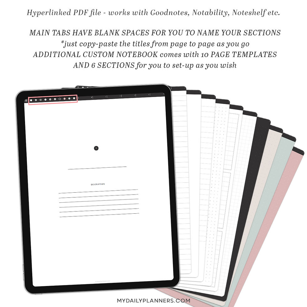 Thumbnail: Digital Notebooks Mix