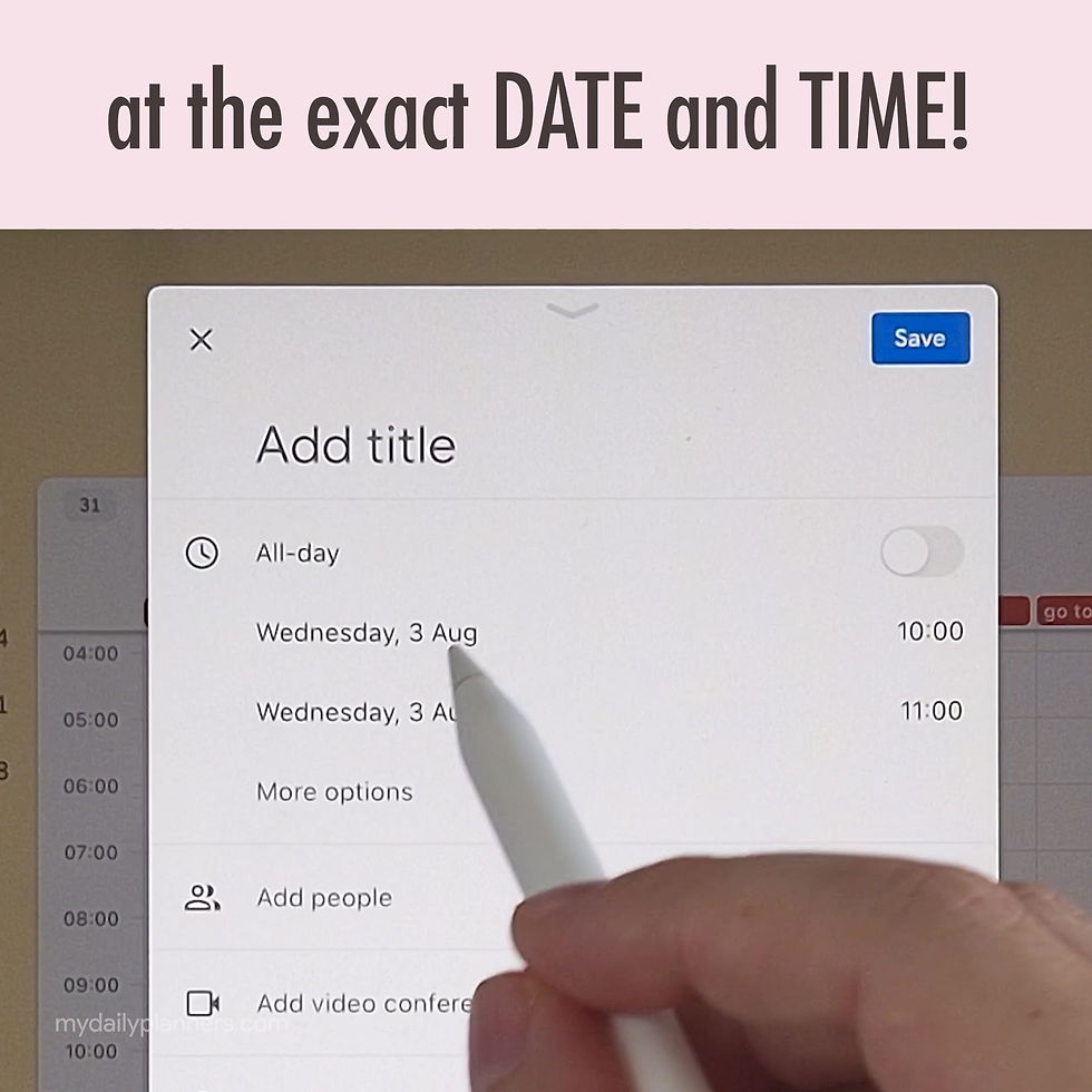 Digital Planners MyDailyPlanners
