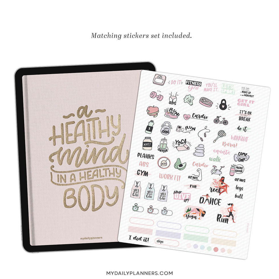 Thumbnail: Fitness Digital Planner