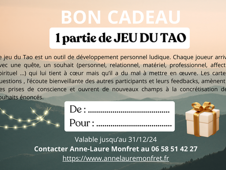 BON CADEAU SPÉCIAL NOËL JEU DU TAO ET YI KING 🎁 💫