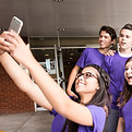 Group Taking Selfie