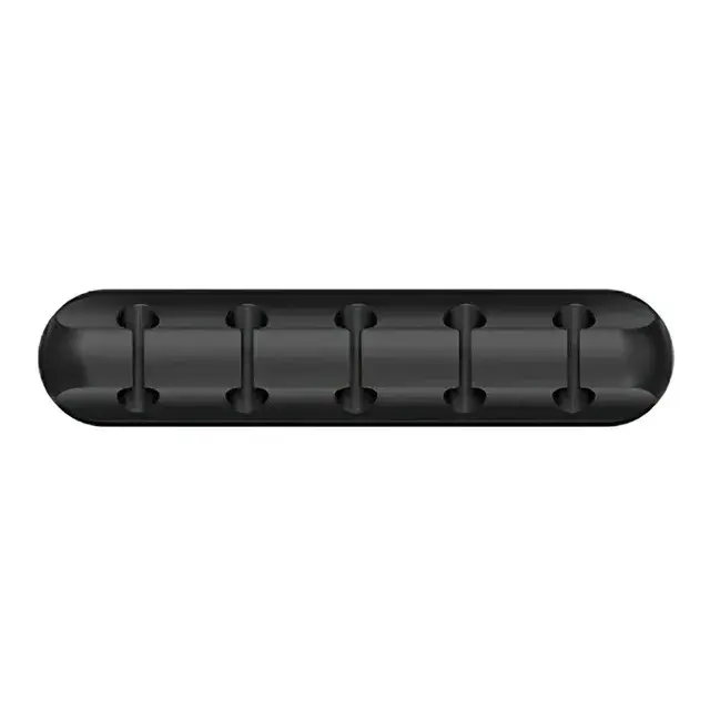 Thumbnail: VIKEFON Cable Cord Wire Organizer Silicone USB Cable Winder Management Clips Sel