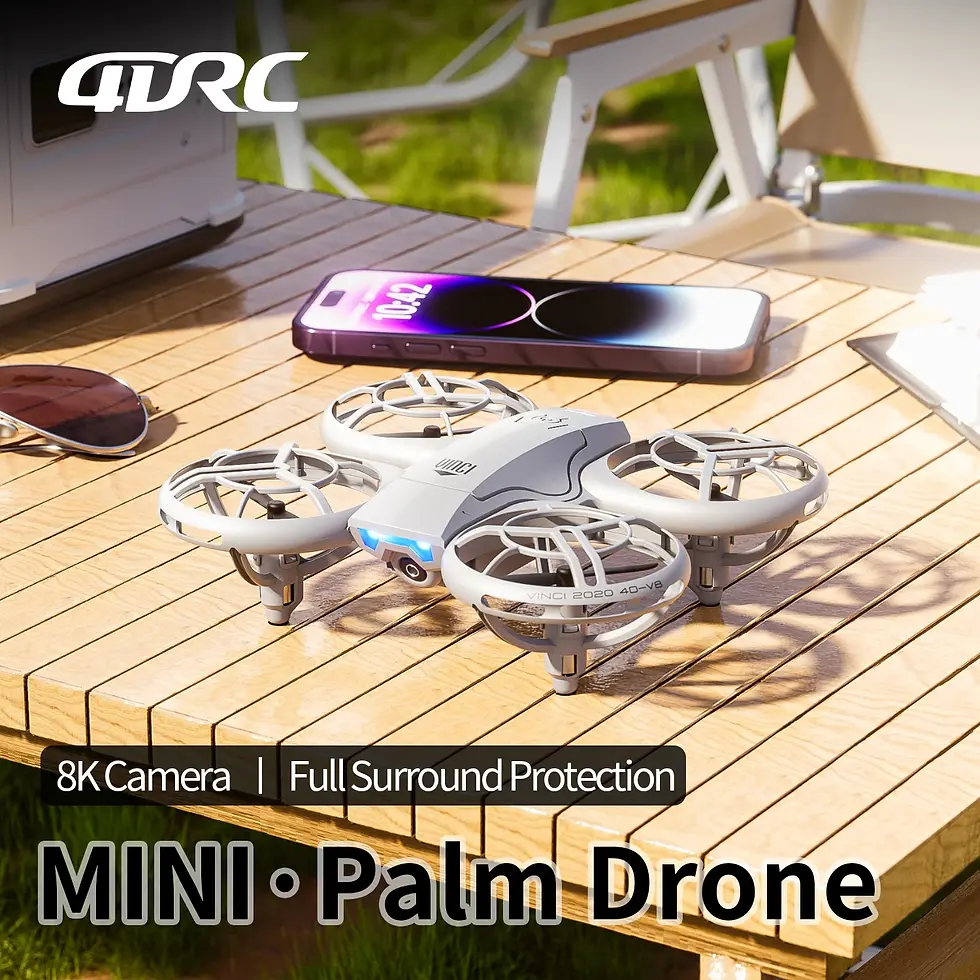 Miniatura: 4DRC New V8 Mini Drone 6k Profession HD Wide Angle Camera WiFi FPV RC