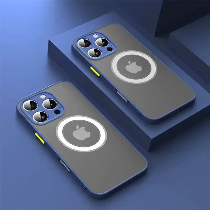 Miniatura: Magsafe Magnetic Wireless Charging Case for iPhone 17 16 15 14 13 12 11Pro