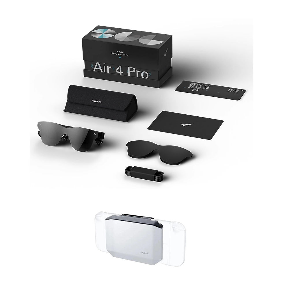 Thumbnail: Rayneo Air 4 Pro 3G AR Glasses HDR10 Micro-OLED 135" Virtual Screen B&O 4-Speake