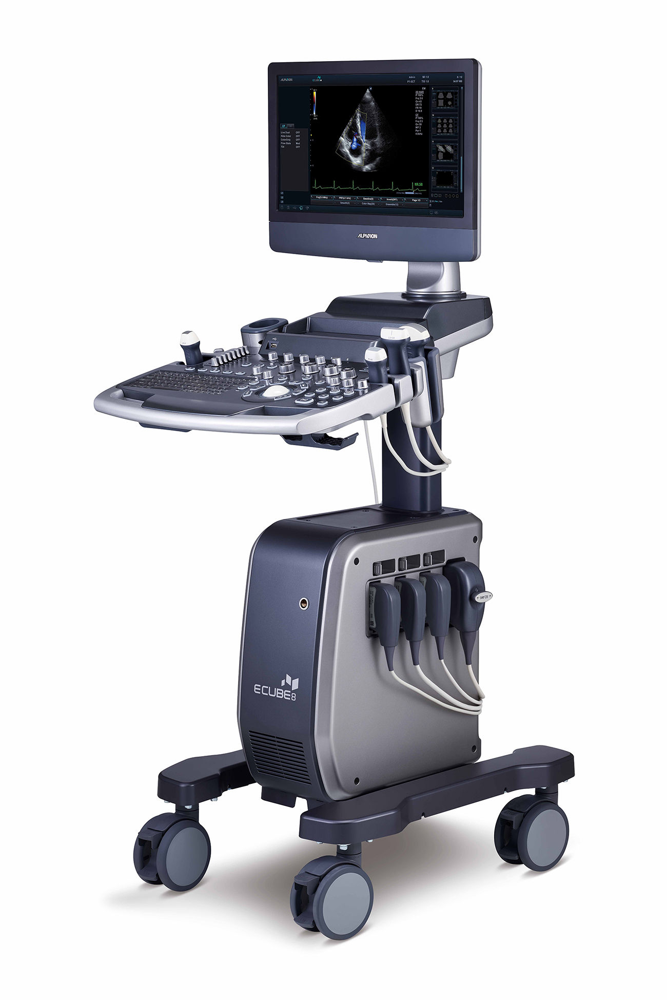 Ultrasonido Doppler color multipropósito ALPINION E-CUBE 8 LE