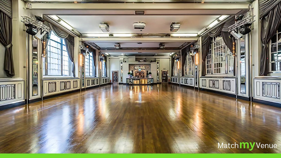 Match My Venue | The Bloomsbury Ballroom | Corporate Event Space | Central London | Art Deco Venue | holborn | Gala Dinner