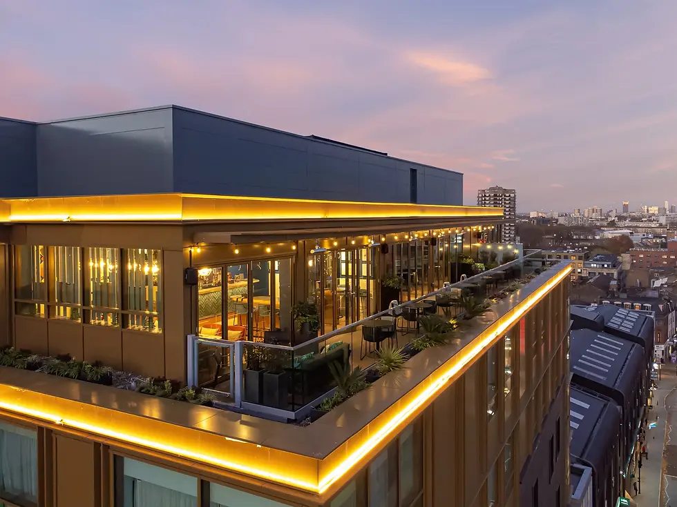 PocketSquare Skyline Bar & Terrace | Rooftop Event Space in Central London | Match My Venue