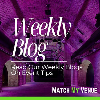 Weekly Blog | Match My Venue