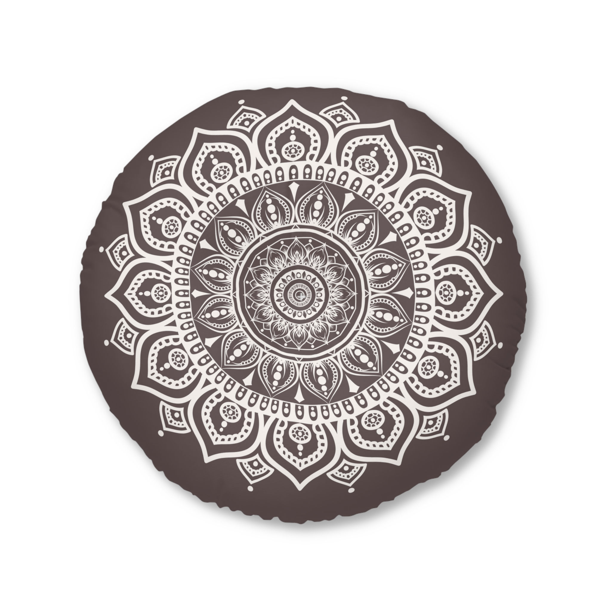 Meditation pillow (Dark red) "I CHOOSE LOVE" 