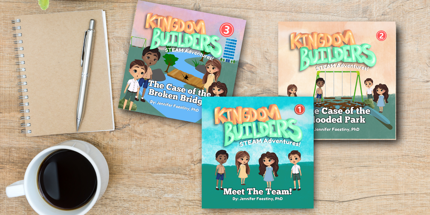 Kingdom Builders STEAM Adventures Book Series 1-6