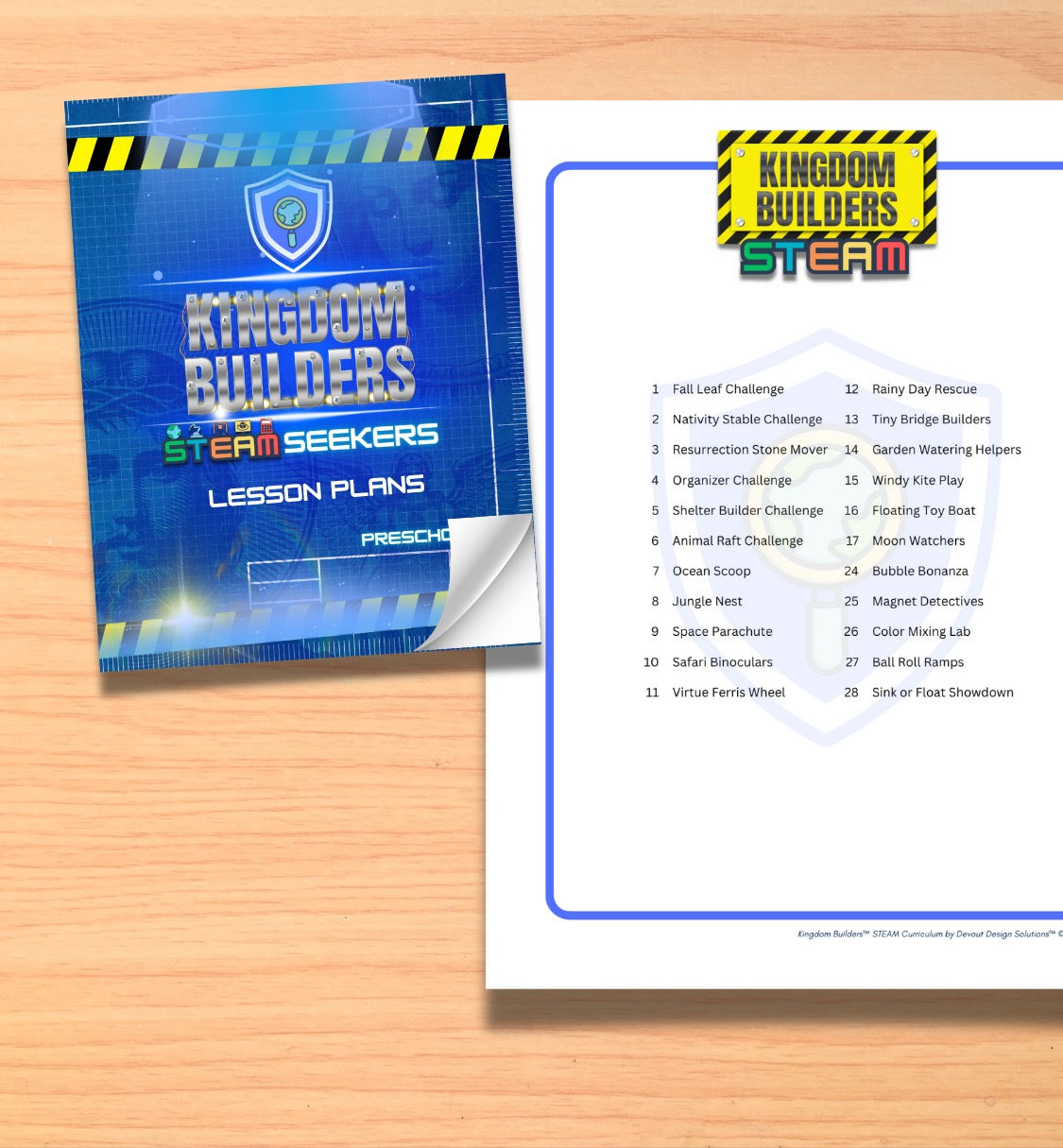 Kingdom Builders Seeker (Preschool) Core Curriculum Package