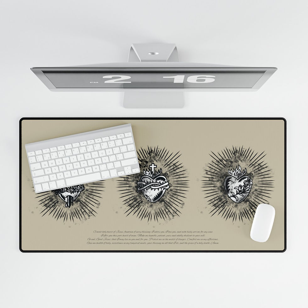 Thumbnail: Copy of Copy of Jesus Desk Mat