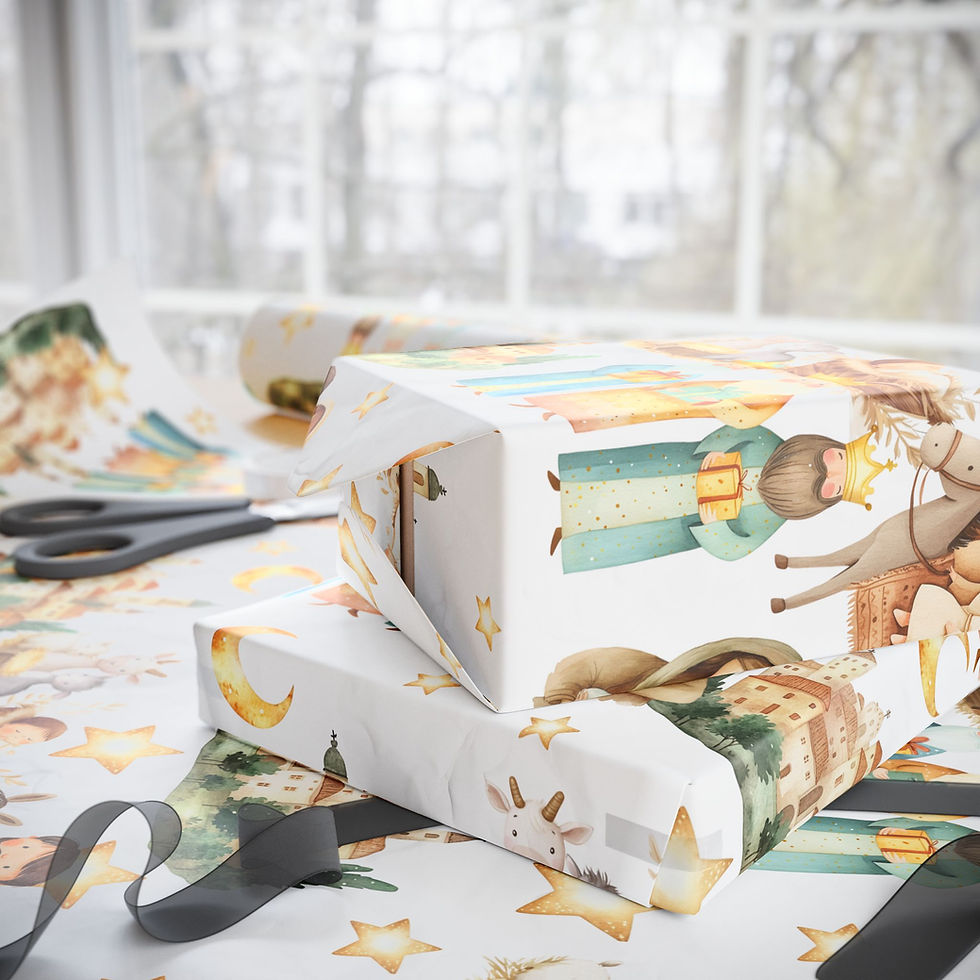 Thumbnail: Holy Family Wrapping Paper 