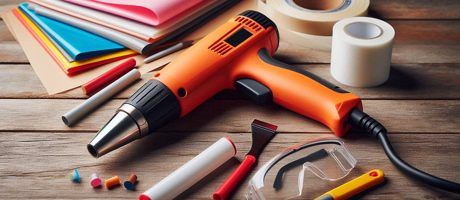 Craftroom with Heatgun