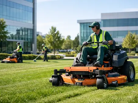 Business Park Mowing Service That Stays on Schedule