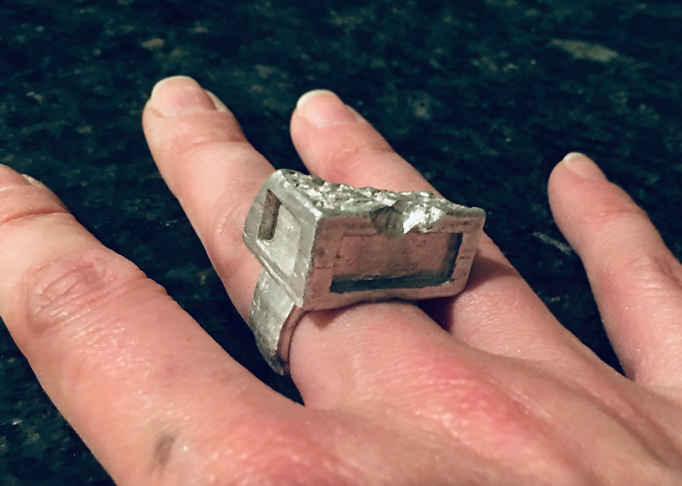"Corner Stone" Ring