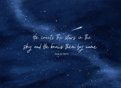 He Counts the Stars