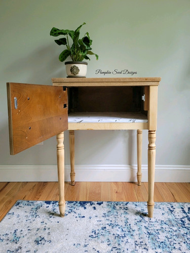 Vintage Sears Roebuck Sewing Cabinet | Pumpkin Seed Designs