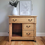 Thumbnail: Natural Oak Eastlake Washstand Cabinet 